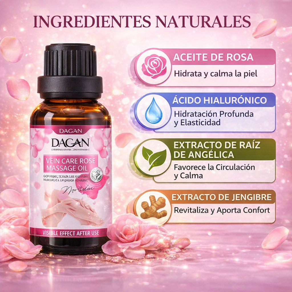 ❤️ Aceite Natural Para Mejorar la Apariencia de las Várices