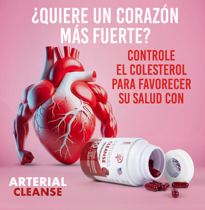 Arterial Cleanse 60 Cápsulas – Limpieza arterial y energía diaria 💓