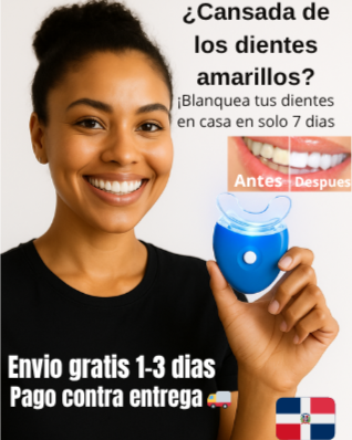 🦷✨Blanqueador Dental Profesional con Luz LED – Resultados en 7 Días