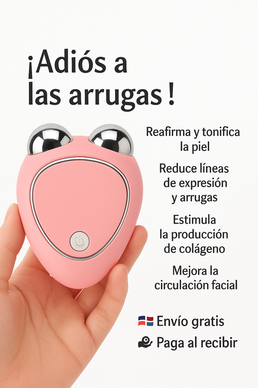🌸 Masajeador Facial de Microcorriente – Rejuvenece tu piel desde casa