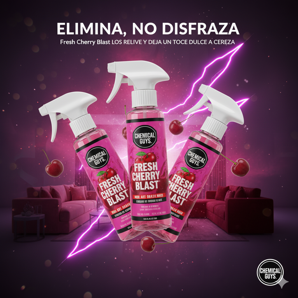 🧴🚗 Ambientador Fresh Cherry Blast – Adiós malos olores, hola frescura 🍒✨