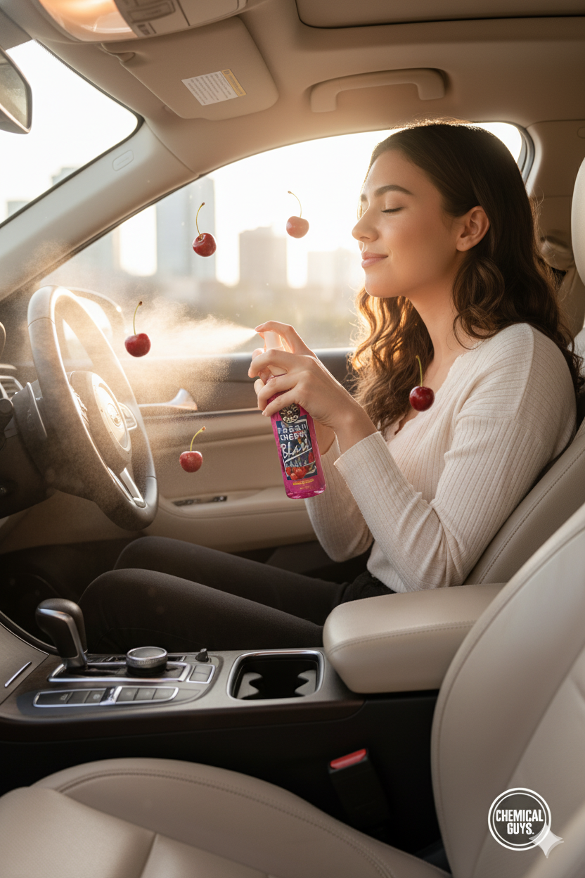 🧴🚗 Ambientador Fresh Cherry Blast – Adiós malos olores, hola frescura 🍒✨