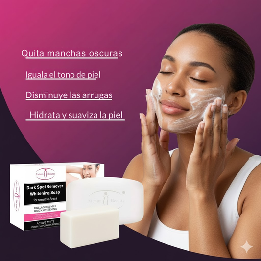 ✨ ¡El Secreto de la Piel Perfecta! ✨ Jabón Blanqueador y Anti-Edad