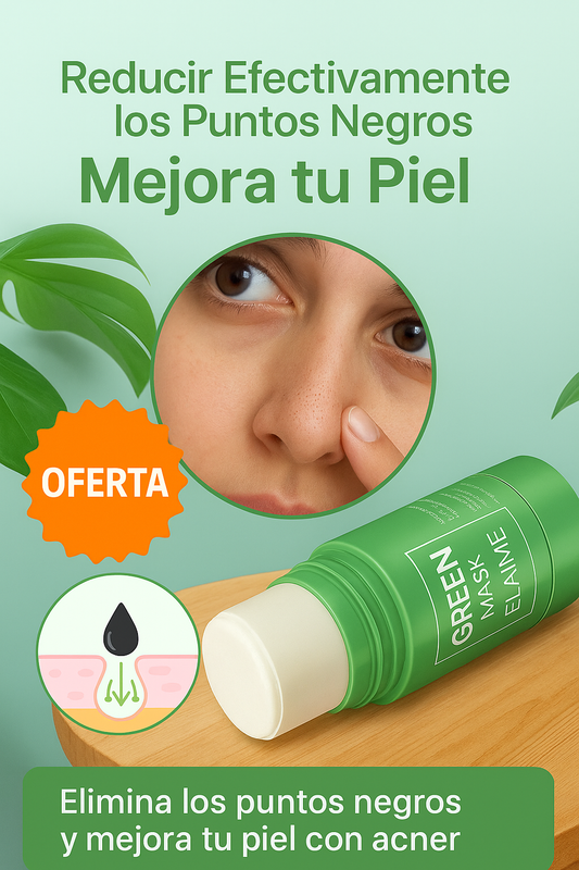 ✨ Mascarilla Facial de Té Verde en Barra ✨