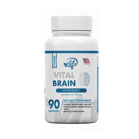 🧠 Vital Brain – Enfócate, recuerda y rinde al máximo cada día 90 Capsulas